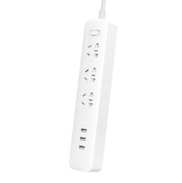 Home Socket QC3.0 27W Fast Charging Power Strip 3 USB three Sockets Standard Plug Interface Extension Lead 1.8m