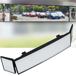 Other Interior Accessories Auto Car Tri-Fold Wide Angle Blind Spot Curved Surface Rearview Mirror Universal Rear View AccessoriesOther