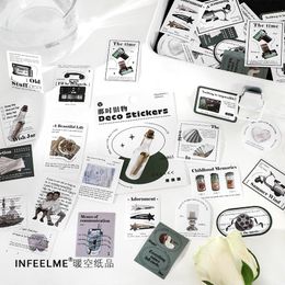 Gift Wrap Pcs Ins Label Kawaii Stationery Korean DIY Diary Stickers Life Fantasy Series Scrapbooking Decorative StickerGift GiftGift
