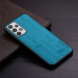 funda samsung galaxy Canada - Cases for Samsung Galaxy A52 A72 A32 A22 A12 A22S A52S 5G 4G funda bamboo wood pattern Leather cover