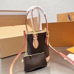 Luis Vuittons Viton Handbag Purse Coin Shoulder Bag Designer Bags Women Lvse 2-piece Set Womens Handbags Wallet Fashion Brown Flower Purses