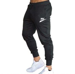 Men's Sweatpants Joggers Pants Fitness Men Sportswear Tracksuit Bottoms Brand Trousers Black Gyms Track Running Pant Streetwear