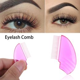 1PC Plastic Brush Eyelash Comb Eyelash Lift Curl Eye Makeup Comb Women's Fashion Eyelash Extension Brush Eye Makeup Accessories