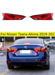 All LED Taillights For Teana LED Tail Light 19-21 Altima Dragon Scale Dynamic Turn Signal Rear Fog Reverse Lamp