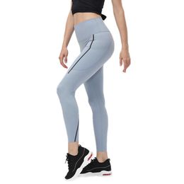Yoga Leggings Gym Clothes Women High Waist Capris Running Fitness Sports Legging Size Pockets Workout Full Length Tights Trouses41