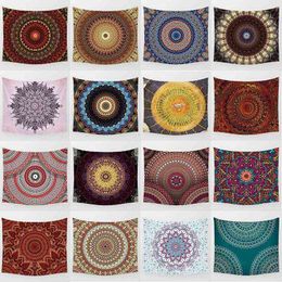 Beauty Mandala Wall Art Tapestry Background Decor Bedroom Rectangular Mandalay Polyester Hanging Rugs J220804