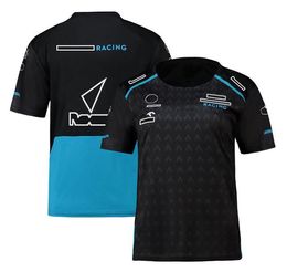 F1 T-shirt summer racing suit 2022 new short-sleeved breathable quick-drying T-shirt mens casual team uniform plus size can be Customised