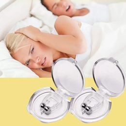 Ferramentas manuais Silicone Magnetic Anti Snore Pare