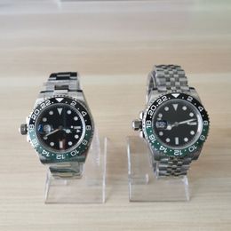 2 Styles Super Version Watches 126720VTNR 126720 40mm Green and black Cerachrom Stainless 904L jubilee 3186 Movement Automatic mechanical Mens Wristwatches
