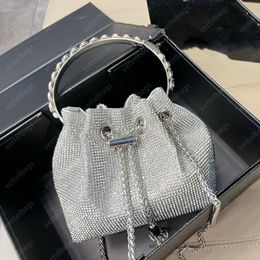 Designer Tassel Evening Bag Fashion Women Shoulder Bags Chain Totes Rhinestone Handbags Cross Body Versatile Qualited Handbag