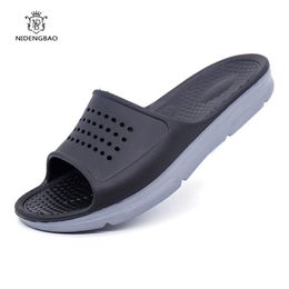 NEW Summer EVA Slippers Men Sandals Fashion Hollow Out Breathable Beach Slippers Flip Flops For Male chanclas hombre Big Size 49 210301