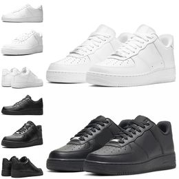 Nike Air Force 1 Af1 AirForce One Scarpe da ginnastica Designer Donna Scarpe casual da uomo Bianco Nero Grigio Arancio Scarpe da ginnastica con plateau