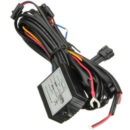 DRL Daytime Running Light Dimmer Dimming Relay Control Switch Harness Car Line 12V On/Off
