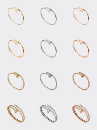 Nail Bracelet Designer Bracelets Men&Women Diamonds Bangle Titanium Steel Gold-Plated Designer Jewelry Never Fade Not Allergic Gold Silver Rose;Store 21417581