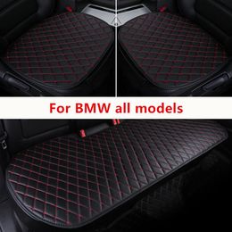 Car Seat Covers Universal PU Leather For 3 5 7 Series E30 E46 E90 E91 E92 E93 E60 F10 F11 G30 E38 E65 F01 M F31 InteriorCarCar