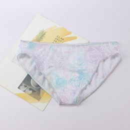 Underpants Men Sexy Transparent Mesh Briefs See Through Underwear Bulge Pouch T-back Thongs Breathable G-String SheerUnderpants