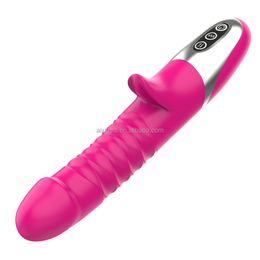 Adult Massager Sample Thrusting Vibrating Interchangeable g Spot Clitoris Wand Massage Vibrator Toy for Women