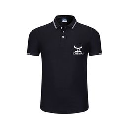 tshirts for men luxury brands Men's Summer Short Sleeve male T-Shirt Casual Lapel polo shirt Youth Business tee Customised logo couple top