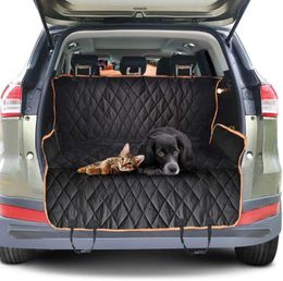 Car Organiser Pets Seat Cover For Dogs Trunk Protection Back Use Waterproof Scratch Proof Pet Covers TravelCar