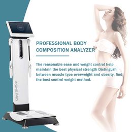 2022 Professional Bioelectrical Impedance Body Weight Detector Analyzer Fat Composition For Sport Centre