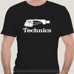 Technics Dj 1200 Turntable Music - Custom MenS Black T-Shirt Tee Fashion Tee Shirt 220509