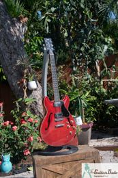 Yama ha SA-1000 Super Axe - Persimmon Red electric guitar