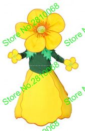 Mascot doll costume Syflyno Custom made EVA Material Flowers Mascot Costume flower Cartoon Apparel Halloween Birthday 570