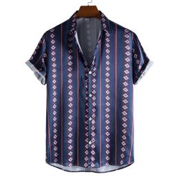 Men's Casual Shirts Fuzzy Outdoor Slipper Men Summer Print Tops Shirt Turn Down Collar Single Cotton T Soft Corduroy WomenMen's