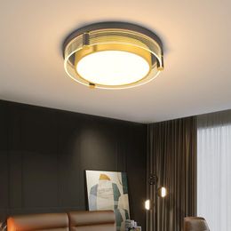 Ceiling Lights Modern LED Chandeliers For Bedroom Living Room Restaurant Minimalist Geometric Golden Lamp Home Lighting Fixture