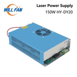 Will Fan 150W DY20 Co2 Laser Power Supply For RECI Z6/Z8 W6/W8 S6/S8 Co2 Laser Tube And Engraving Cutting Machine DY Series