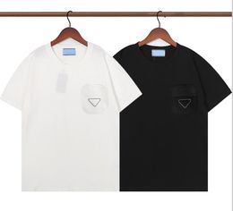 -T-shirt de luxe Summer Mens Mens manches courtes Mode Tee Pure Coton De Haute Qualité Chemises Loisirs Classique Taille S-XXL