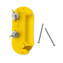 Professional Hand Tool Sets Cut Off Switch Electric Fence Of Plastic Single Pole-yellowProfessional