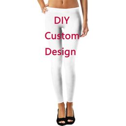YX Girl Plus Size fashion 3d Printed DIY custom design Leggings Women Casual s Legging Sex Pant 220707