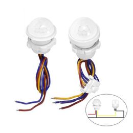 Pendant Lamps 220V PIR Infrared Motion Sensor Switch Head LED Sensitive Night Lamp Automatic LightPendant