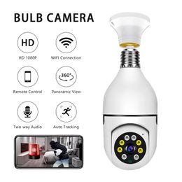 Wireless Wifi Bulb Camera Surveillance HD 1080P Home Mobile Phone Remote Monitoring E27 Lamp Holder