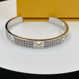 -Love Bracelet Designer Jewlery 925 Silver Bangle Gold Open F pulseiras para homens Brincos de pulseira de diamante 2207155xq