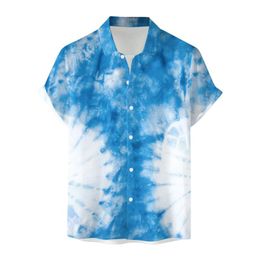 Men's Casual Shirts Mens Summer Dress Shirt Men Short Sleeve Spring Printed Fashion Top Blouse Graphic Tee MenMen's