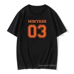 Minyard 03 Cool Round Neck Top Tshirts Summer Tops Shirts Short Sleeve for Men Faddish Cotton Fabric Street Tshirts 220526