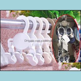 Children Shoes Hook With Two Clip Kids Shoe Display Pegs Pp Material Goods Show Hanger 200Pcs/Lot Drop Delivery 2021 Hangers Racks Clothin