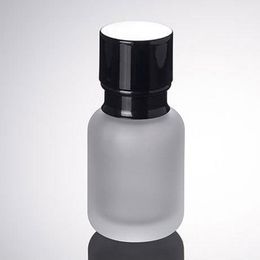 50ml Transparent Frosted Glass Cream Refillable Bottles Empty Beak Pump Lotion Shampoo Face Cleanser Bottle 50pcs