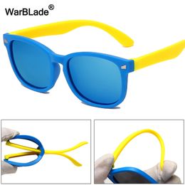 WarBlade Polarized Kids Sunglasses TR90 Silicone Boys Girls Sun Glasses Children Baby Outdoors Goggle Shades Eyewear UV400 220705