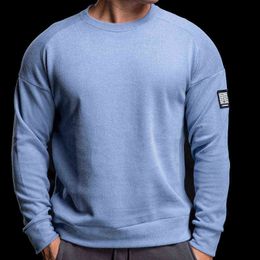 New Winter thick Fitness cotton T-Shirts Tshirts Workout Breathable Fit Sport Gym Loose Clothing Running Long Sleeve T Shirt L220704