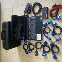 Diesel Truck Diagnostic Tool Dpa5 Heavy Duty Dearborn Protocol Adapter 5 Full Cables ssd installed well in new laptop
