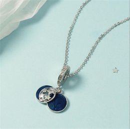 Alloy Pendant Necklace Star Of The Sea 45cm Beads Charms Fits Pandora DIY Jewellery European Women Girls Gifts