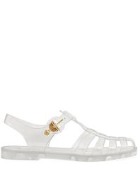 mens womens unisex Fisherman Sandals rubber jelly flat sandal translucent design slides with box and dust bag