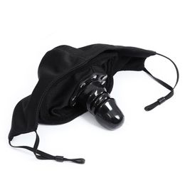 Soft Dildo Ball Gag Mask Oral Fetish BDSM sexyy Carry Masks Gags Removable Anal Plug Penis sexy Toys For Couples Sluts Adult Games