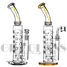 Glass Beaker Bong Matrix hookah Bongs Mini Water Pipes percolator bubbler pipe18.8mm glass bowl Dab Rigs Oil wax Rig Zob Hitman with quartz banger