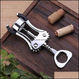 Other Bar Products Barware Kitchen Dining Home Garden Red Wine Bottle Opener Household Mtifunctional Stainless Steel Beer Seahorse Knife