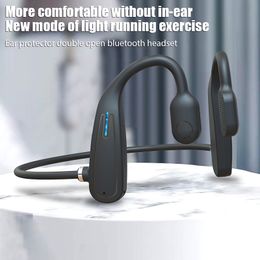 Air Conduction Fone Bluetooth Earphones Wireless Headphones Sports TWS Wireless Bluetooths Headset Not Bone Conductions Earbuds