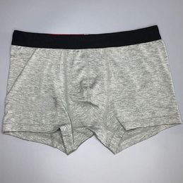 New Luxury Men Underwear 100% Cotton Soft Boxers Underpants Sexy Male Underwear AA80889
